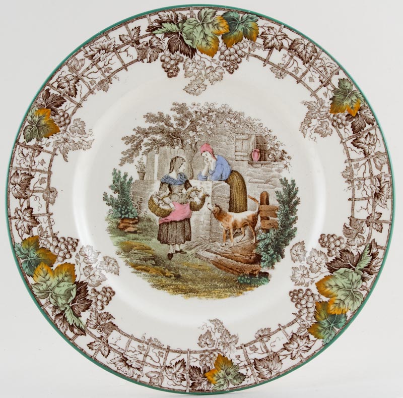 Plate c1950s & 1960s